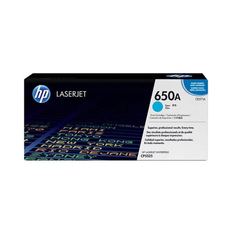 HP TONER LASERJET CIANO 650A