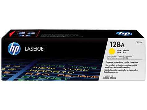 HP Toner LaserJet Original 128A Amarelo