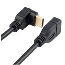 EWENT ADAPTADOR FLEXIVEL 90 GRAUS HDMI 2.0 4K 60HZ MF 0.15MT