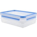 Tefal K30212 caixa de armazenamento de comida Retangular 1 l Azul