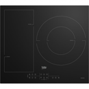 Beko HII63201FMT placa Preto Embutido 60 cm Placa com zona de ind