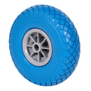 RODA AZUL À PROVA DE FUROS RIFN260-20-75 EIXO LISO COM NÚCLEO DE