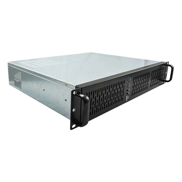 CAIXA RACK-2U UK2129 MATX 4XHDD 3´5 USB 3.0 FANX3 - UK2129