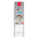 CARRO MULTIÚSOS 4 PRATELEIRAS 41X23X84CM METALTEX
