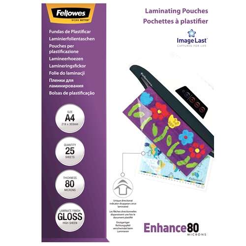 Fellowes 5396205 bolsa para plastificar 25 unidade(s)