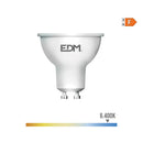 LÂMPADA DICROICA LED GU10 8W 600LM 6400K LUZ FRIA 120° Ø5X5,5CM E