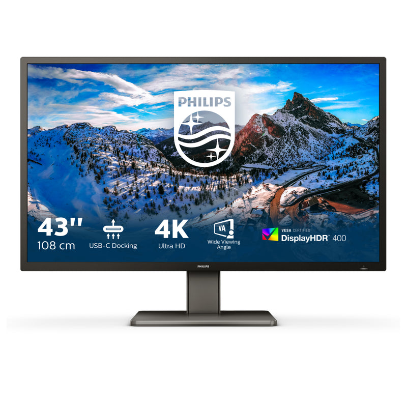 Philips P Line 439P1/00 LED display 4K Ultra HD 108 cm (42.5") 38