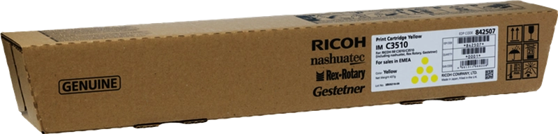 RICOH IMC3010IMC3510 AMARILLO CARTUCHO DE TONER ORIGINAL - 842507