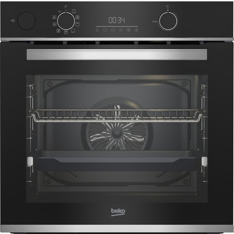 Beko BBIS13300XPE forno 71 l 3400 W A+ Preto, Aço inoxidável