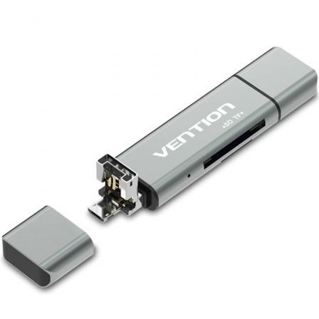 LEITOR DE CARTÕES DE MEMÓRIA EXTERNO VENTION CCJH0 USB 2.0