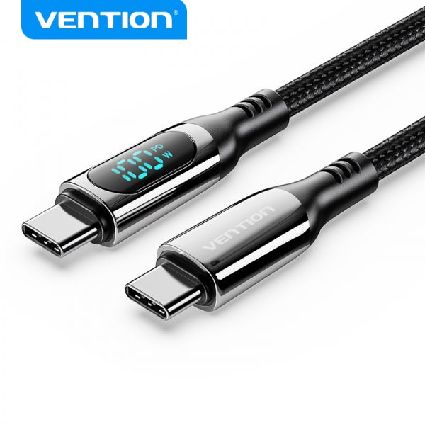 Vention TAYBAV cabo USB 1,2 m USB 2.0 USB C Preto