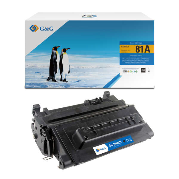 G&G HP CF281A NEGRO CARTUCHO DE TONER GENERICO - REEMPLAZA 81A