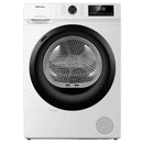 MÁQUINA DE SECAR ROUPA HISENSE DHQE800BW2 8KG BRANCA
