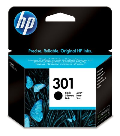 HP Tinteiro Original 301 Preto