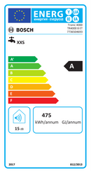 BOSCH - ESQUENTADOR ELÉTRICO TR4000 8 EB LIGAÇÃO SUPERIOR 7736504