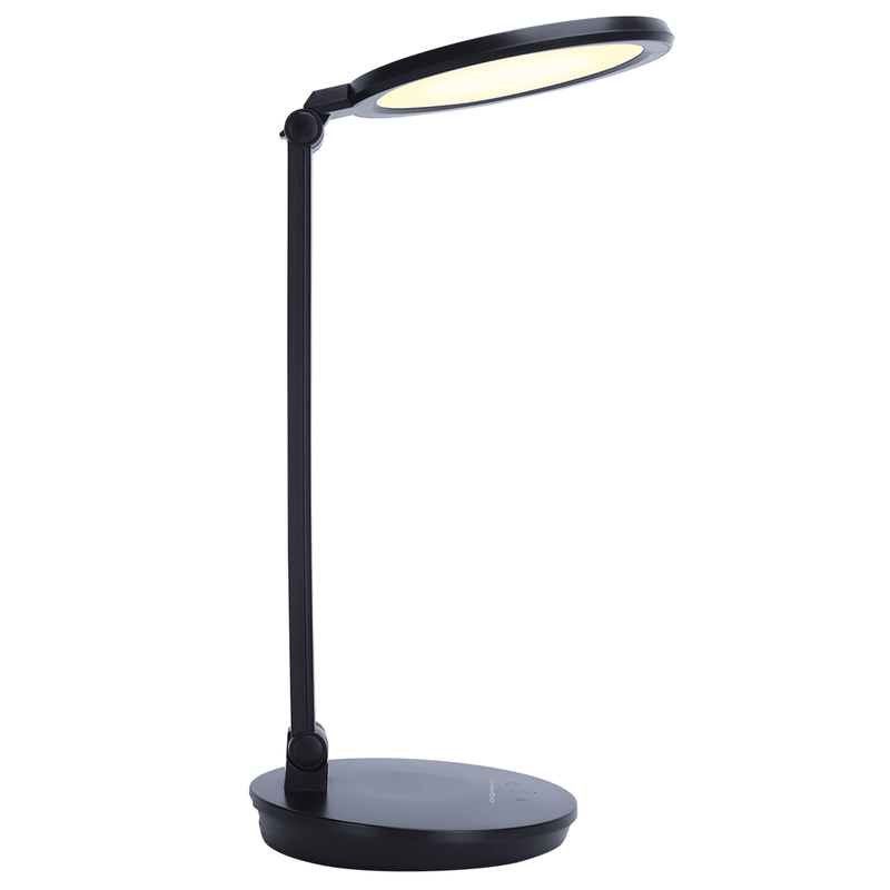 CANDEEIRO DE MESA LED DOBRÁVEL PRETO 8W 3000-6500K