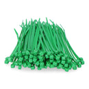 ABRAÇADEIRAS VERDES 150X3,5MM (SACO 100 UNID.) NYLON DE ALTA QUAL