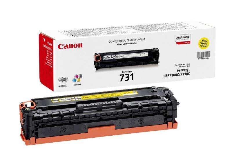 Canon 731 toner 1 unidade(s) Original Amarelo