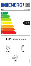 FRIGORÍFICO COMBINADO BALAY 3KFD565BI 1860X600 BRANCO