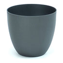 VASO CONCÂVO INJEÇÃO ANTRACITA Ø38CM