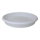 PRATO DE INJEÇÃO PARA VASOS TERRA Ø26CM BRANCO PLASTIKEN