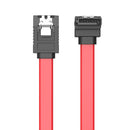 CABO SATA VENTION KDDRD SATA FÊMEA - SATA FÊMEA 50CM VERMELHO