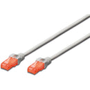 DIGITUS CHICOTE UTP CAT6 LSZH CINZA - 0.25MT