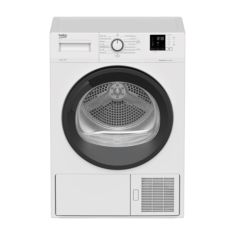 MÁQUINA DE SECAR ROUPA BEKO DHS8413GA1 8KG 16 PROGRAMAS BOMBA DE