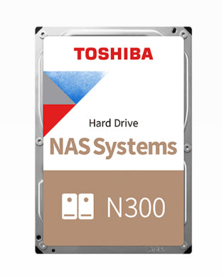 TOSHIBA N300 NAS INTERNAL HDD 10TB SATA 3.5INCH 7200RPM 512MB BUL