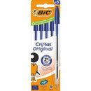 CAJA DE BOLÍGRAFOS DE TINTA DE ACEITE BIC CRISTAL ORIGINAL 516344