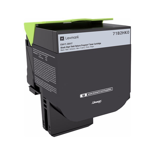 Lexmark 71B2HK0 toner 1 unidade(s) Original Preto