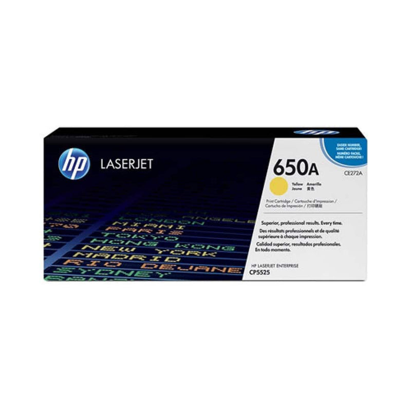 HP Toner LaserJet Original 650A Amarelo