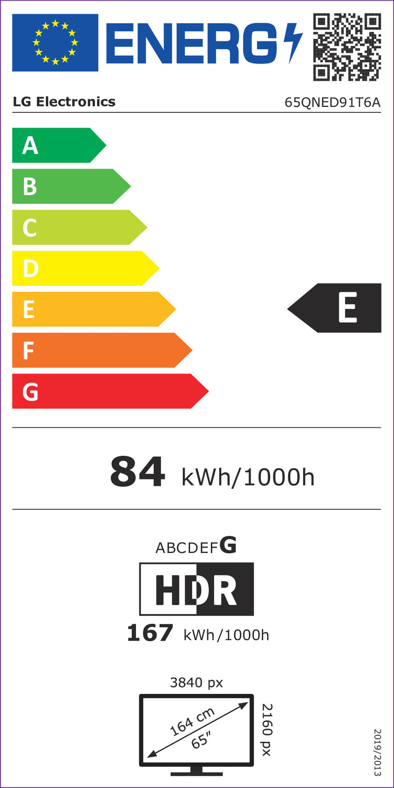 LG QNED MiniLED 65QNED91T6A.AEU TV 165,1 cm (65") 4K Ultra HD Sm