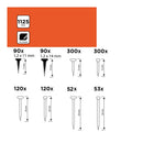SORTIDO DE PREGOS 1125 PEÇAS BLACK+DECKER