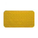 TAPETE DUCHE INTERIOR RETANGULAR ANTIDERRAPANTE MOSTARDA 69X39CM
