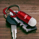 CHAVEIRO COM LANTERNA E MOSQUETÃO. 3XLR44 (PILHAS INCLUÍDAS) CORE