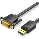 CABO CONVERSOR VENTION HAFBH DISPLAYPORT MACHO - DVI MACHO 2M PRE
