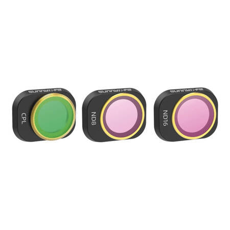 3 FILTROS LENTE CPND816 SUNNYLIFE DJI MINI 4 PRO