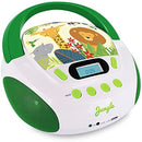 RADIO CD METRONIC JUNGLE VERDE