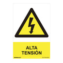 SINAL PERIGO ´´ALTA TENSION´´ (PVC 0.7MM) 30X40CM NORMALUZ