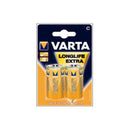 BATERIA ALKALINA LONGLIFE C - LR14 (BLISTER DE CARTÃO 2 PEÇAS) Ø2