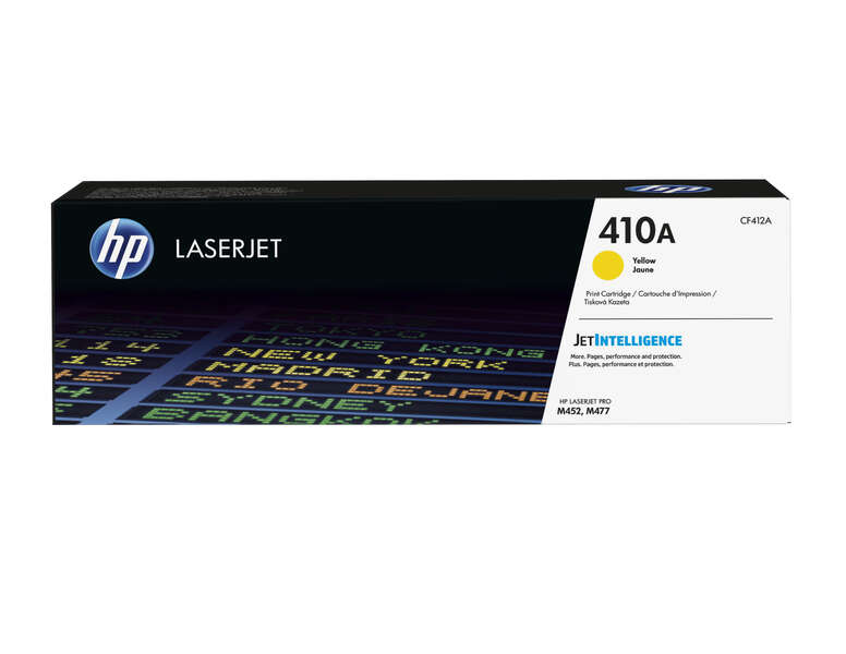 HP Toner LaserJet original 410A amarelo