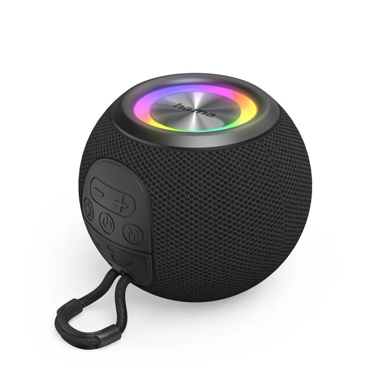 COLUNA HAMA "BALL SHAPE SPEAKER" BLUETOOTH LOUDSPEAKER, 5 LIGHT M