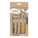 KIT 4 FACAS COSTELETAS EVERGREEN BGEU-6076 SAN IGNACIO