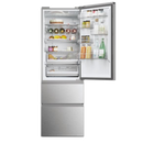 FRIGORÍFICO COMBINADO HAIER HTW5618CNMG 185X60 NF INOX WIFI