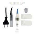 ALIMENTADOR-CONETOR PARA TUBO FLEXILUX 2 VIAS EDM