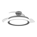 VENTILADOR DE TETO COM PÁS RETRÁTEIS, LED 3 CCT, MOTOR DC 28 W +