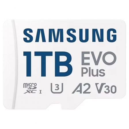 TARJETA DE MEMORIA SAMSUNG EVO PLUS 2024 1TB MICROSD XC CON ADAPT