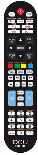 MANDO A DISTANCIA DCU UNIVERSAL