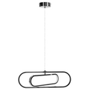 LUZ PENDENTE DE METAL E SILICONE, 35W, 2700K